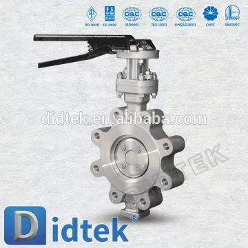 Didtek China industrial Ship wafer lugged butterfly valve