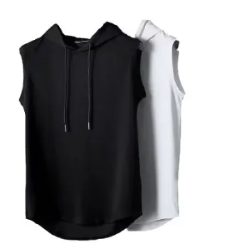 Men's Casual Sleeveless Tank Tops, Hoodies, and Gym Vests