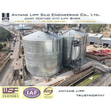Spiral silo for mineral powder