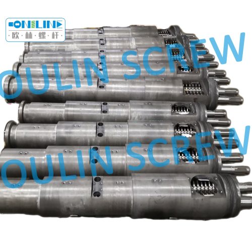 Supply Bi-Metal Jwell Twin Conical Screw and Barrel for Pipe, Profiles, Sheet, Granulation (large in stock)