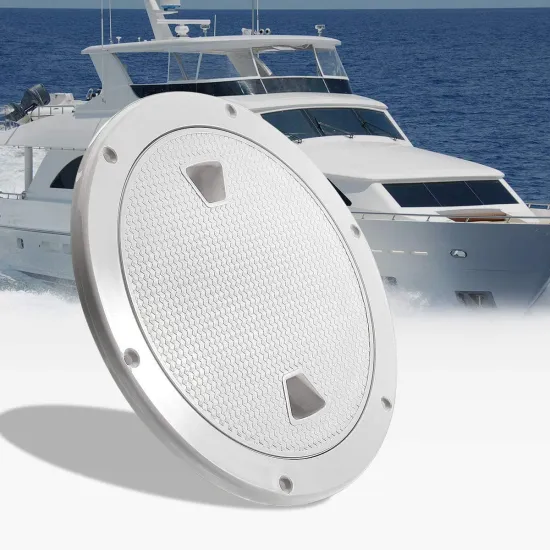 Marine Small Boat Accessories: 4-6-8 Inch Deck Plastic Hatch Covers with Spares