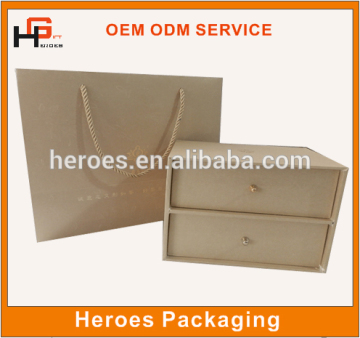 Trade Assurance rigid kraft paper box slide pen box Guangdong manufacturer