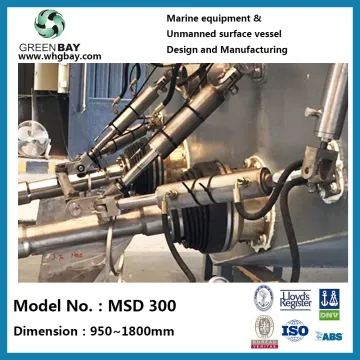 Propulsion stern drive for high speed application surface piercing Propeller Thruster drive for Boat Vessel Ship Propulsion