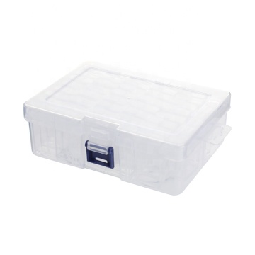 Δοχεία με χάντρες 42 Grids Clear Plastic Jewellery Box