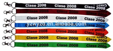 2016 wholesale cheap printed words neck lanyard