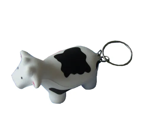 Wholesale Modern Antistress Black Cow Shaped Stress Ball Toys for Kids