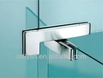 Glass door patch fittings connector for glass door