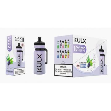 Strawberry Kiwi Kulx 10000 Puffs de bonne qualité au Royaume-Uni