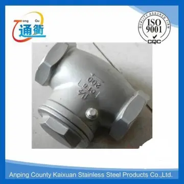 threaded check valves stainless steel casting