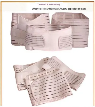 2024 Breathable Elastic Postpartum Recovery Belly Wrap