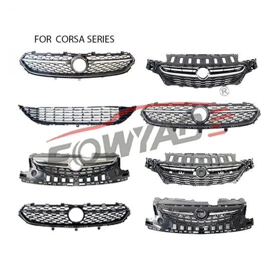 Steel Front Grille Completely for Opel/Vauxhall Corsa F 2019