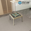 Table de Mahjong Antique Bronze et Or T660