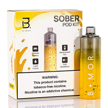Bmor Sober Disposable Vape Kit Auto Draw Activated