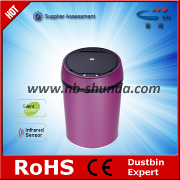 colorful trash bin electronic waste bin