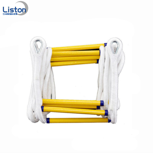 Keselamatan lipat nilon Fire Escape Rope Ladders