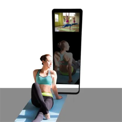 Virtual Fitting Exercise Workout Reflect Smart Connect Gym Fitness Mirror