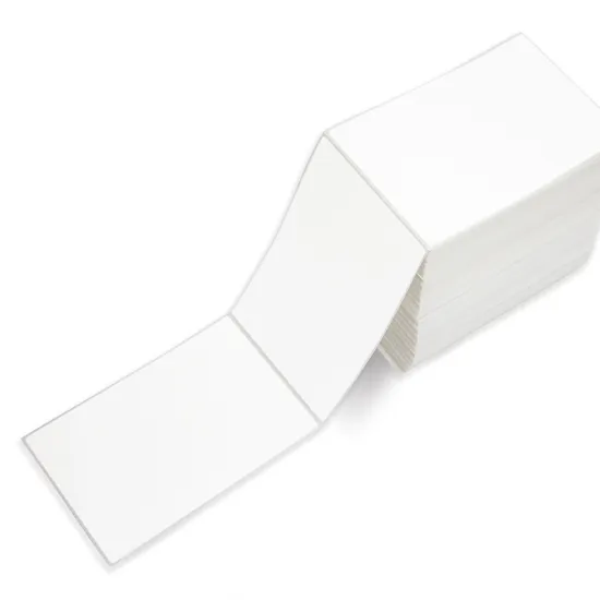 Shipping Label Fanfold Address Label 4x6