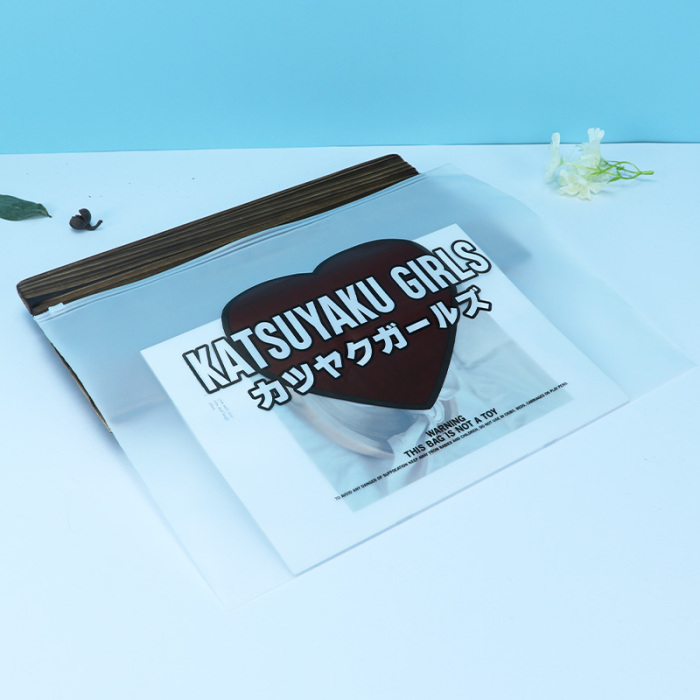 Custom Printed Frosted Slider Bags