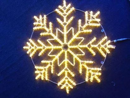 Outdoor Hanging Christmas Snowflakes
