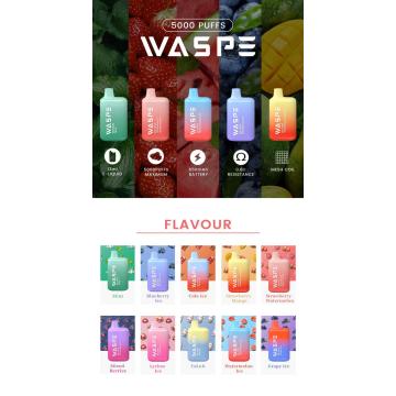 Waspe 5000 Puff Authentic Disposable Vape E-cig Netherlands