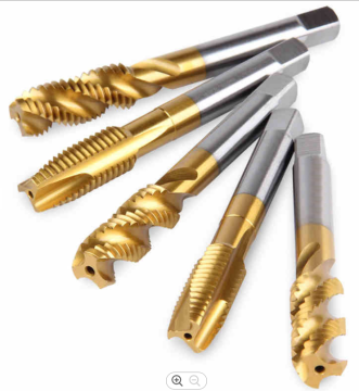 Torneiras HSS para máquina de flauta espiral de linha direita de lata