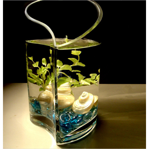 Flache Glasperlen Glas Edelsteine ​​für Vase Dekoration