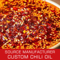 Custom pure nature pepper food chili oil seasoning