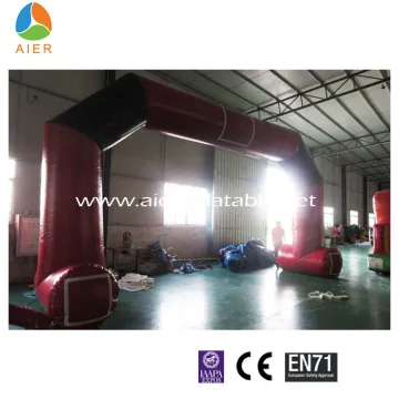 Stitching Durable inflatable arch/sports game start line arch