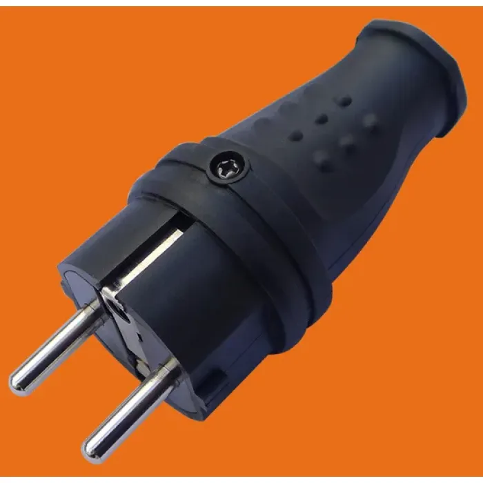 Steker Kabel Ekstensi Tahan Air Standar Eropa