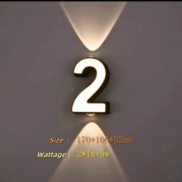 26 English Letter Wall Lamp