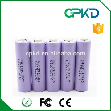 wholesales original high drain 10A lithium battery, ICR18650 3.6V 2200mAh lithium rechargeable battery