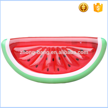 Factory inflatable pool float mattress half slice watermelon