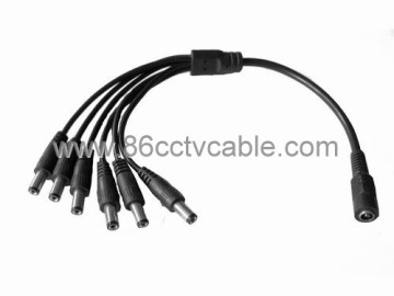 DC Power splitter, Power cord, Power cable