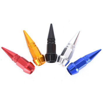 Lightweight automotive color modified tire valve cap