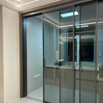 Space-Saving Aluminum Pull-Out Door Solution