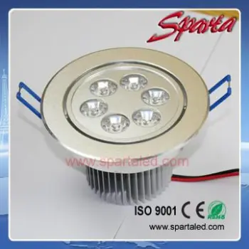 6*1W led ceiling panel light