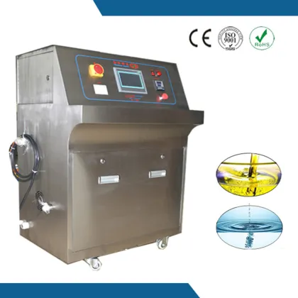 China health and safety siemens touch screen water and oil machine