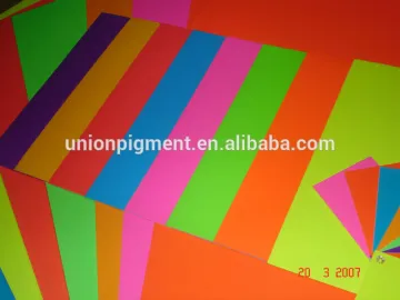 Fluorescent Green pigment for ink plastics coatings etc