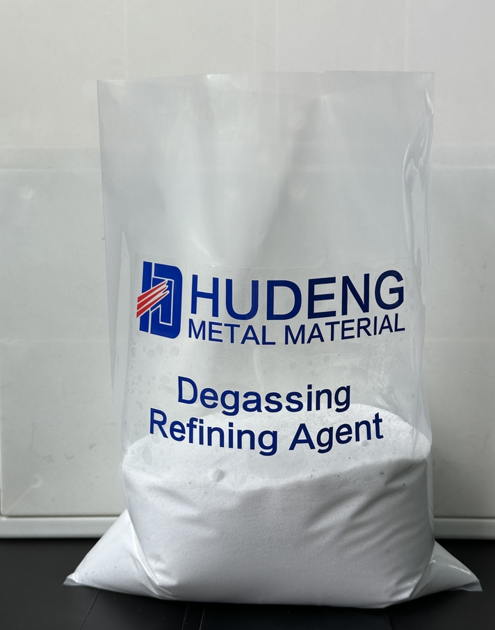 Degassing refining agent