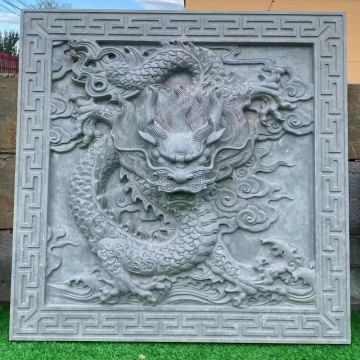 Stone Garden Statue Stone Carved Dragon