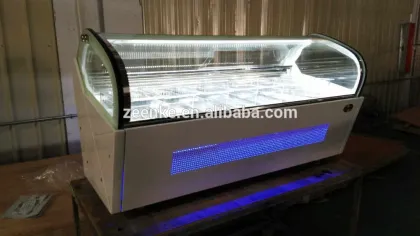 2017 ZEK new style differentgelato display freezers