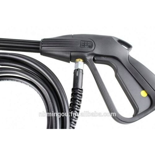 Stainless Steel Pressure Washer Gun With Adjustable Wand