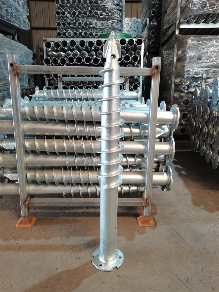 Galvanized Steel Ground Screw Anchor Helical Pier