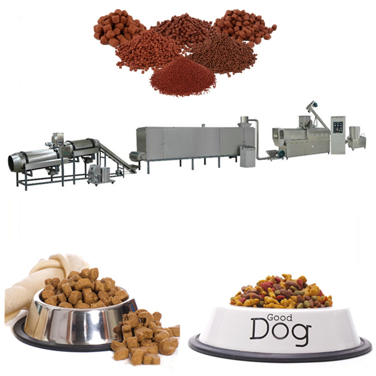 Small Scale Dog Food Machine: Dog Dry Food Making Equipment for Pet Food Production