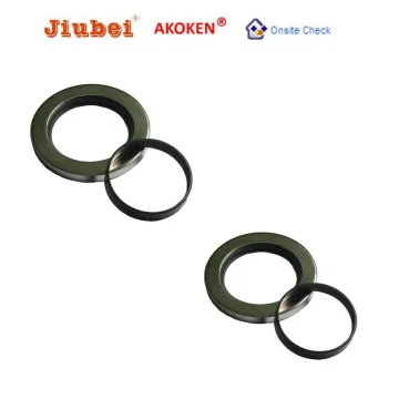 Double Lips Stainless Steel PTFE Oil Seal Air Compressor Part
