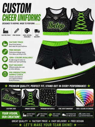 Custom Free Design Cheer Practice Wear