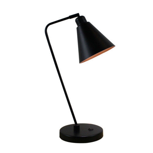 LEDER Black Contemporary Bordslampa