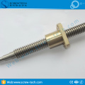 50mm lead screw with trapezoidal thread for Tr50x12