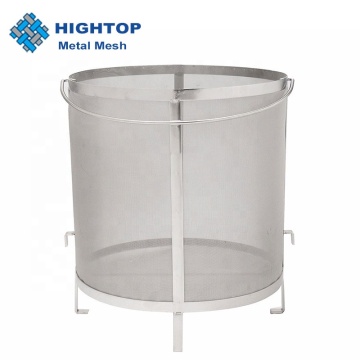 300 Micron Mesh Brewing Strainer for Homebrewing: Perfect Filter for Hops, Wine, Beer, and Kettle Brews