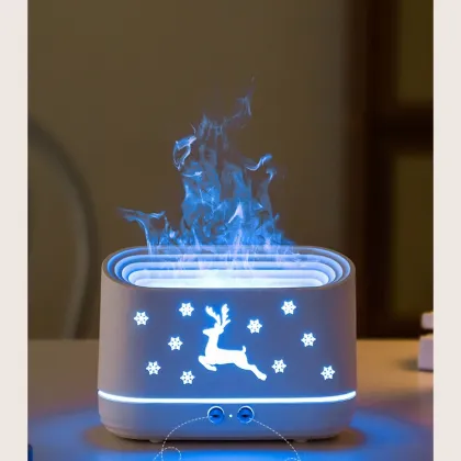 Flame Humidifier Essential Oil Aroma Diffuser Air Humidifier Aroma Diffuser